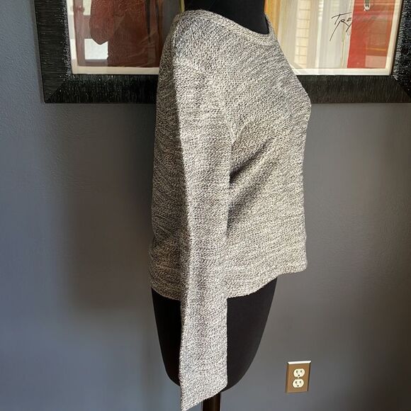 TOMS for Target black/white/gold sparkle crew neck French terry sweatshirt. Med - Picture 3 of 6